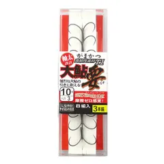 がまかつ Ｔ１ 大鮎要 ３本錨 針１０号－ハリス３号【ゆうパケット】のサムネイル