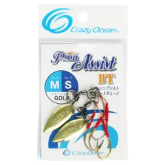 クレイジーオーシャン フラッシュアシストブレードチューン M ゴールド【ゆうパケット】のサムネイル