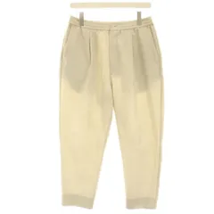 B&Y ユナイテッドアローズ BEAUTY&YOUTH ビューティー&ユース テーパードパンツ イージー タック L ベージュ /HN