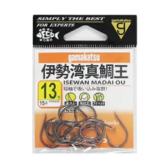 【現品限り】 がまかつ 伊勢湾真鯛王 １３号 ＮＳＢ【ゆうパケット】