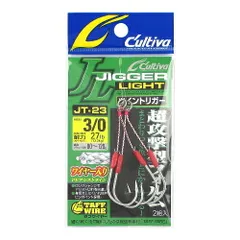 オーナー カルティバ ジガーライト ツイントリガー JT-23 ＃3/0【ゆうパケット】
