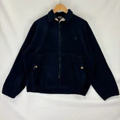 90年代 POLO BY RALPH LAUREN フリース スウィングトップ ドリズラージャケット サイズL  07122508 01難あり