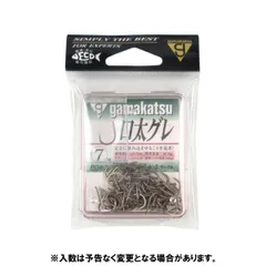 がまかつ ザ・ボックス 口太グレ ７号 茶【ゆうパケット】