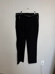 K2 薄起毛 ストレッチ ブラック スラックス ズボン ウエスト 35-36