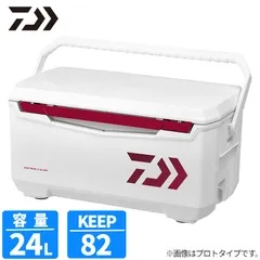 ダイワ クーラーボックス ライトトランクα GU 2400 24L レッド クーラーボックスのサムネイル