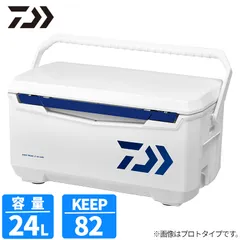 ダイワ クーラーボックス ライトトランクα GU 2400 24L ブルー クーラーボックスのサムネイル