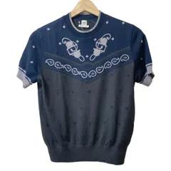 正規品　カシミヤ　オールド　エルメス 半袖　ニット　セーター　黒　L レディース 正規品カシミヤ100% オールドエルメス 半袖ニットセーター黒L