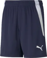 プーマ PUMA サッカー TEAMLIGA ゲームパンツ ガールズ ボーイズ ジュニア 吸水 速乾 レギュラーフィット ショーツ 半ズボン ショートパンツ ハーフパンツ 短パン  705145 06 ピーコート/プーマ ホワ