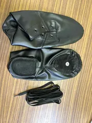 ジャズダンスシューズ メンズ ローカット ソフトソール 練習用 バレエ ヨガ対応 ko1