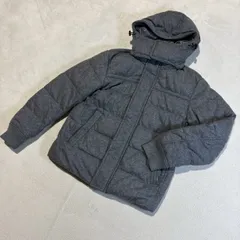 UNIQLO （ユニクロ） ダウンジャケット ブルゾン フード付きダウン フード部取り外し可能 ストレッチウールブレンド ダウンジャケット 毛混 ユニセックス M