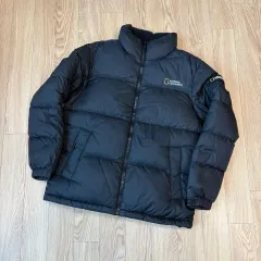 ナショナルジオグラフィック ブラック ダウン アウター M 90