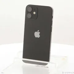 〔中古品〕 iPhone12 mini 64GB ブラック MGA03J／A SIMフリー【348】