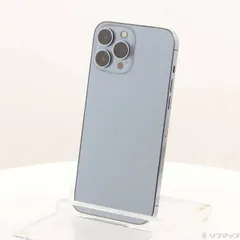 〔中古品〕 iPhone13 Pro Max 1TB シエラブルー MLKK3J／A SIMフリー【258】