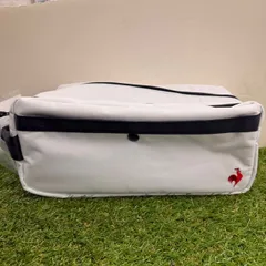 【新品未使用】ルコックスポルティフ ゴルフ ホワイト シューズケース le coq sportif GOLF 2026年モデル  (葛西店)のサムネイル