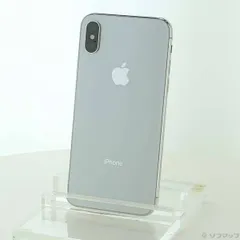 〔中古品〕 iPhoneX 256GB シルバー MQC22J／A SIMフリー【262】