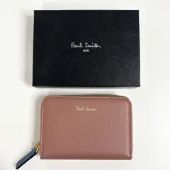 【017-a】Paul Smith　ポールスミス　牛革　カードケース　定期入れ　名刺入れ　キーケース