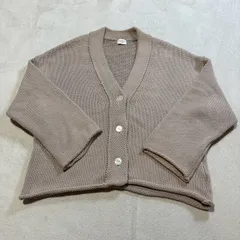 【訳ありセール】URBAN RESEARCH DOORS （アーバンリサーチ ドアーズ） コットン混 ニットカーディガン ショート丈 レディースフリーサイズ