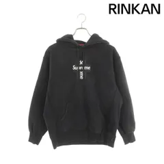 シュプリーム  20AW  Cross Box Logo Hooded Sweatshirt クロスボックスロゴフーデッドスウェットシャツパーカー メンズ M ※12/28～1/6 発
