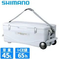 シマノ クーラーボックス スペーザ ホエール リミテッド 45L HC-045L アイスホワイト クーラーボックス【大型商品】のサムネイル