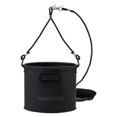 シマノ 水汲みバッカン 21cm リアルブラック BK-053Qのサムネイル