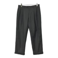 RALPH LAUREN ラルフローレン 2タック スラックスパンツ ブラック(メンズ W34 L29)中古 古着 X1580