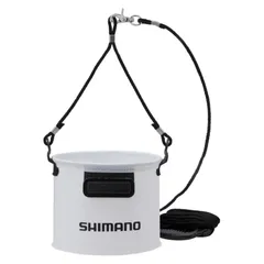 シマノ 水汲みバッカン 19cm リアルホワイト BK-053Qのサムネイル