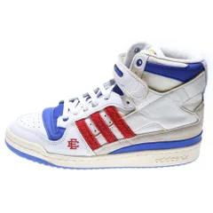 adidas (アディダス) ×Eric Emanuel FORUM 84 HIGH X エリックエマニュエル フォーラム ハイカットスニーカー ホワイト US9.5/27.5cm GW7789