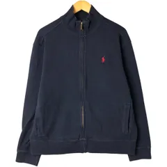 古着 ラルフローレン Ralph Lauren POLO by Ralph Lauren フルジップスウェットシャツ トレーナー メンズL相当/eaa604027