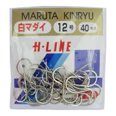 金龍鈎 マダイ 徳用 １２号 白【ゆうパケット】のサムネイル