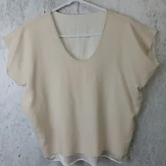 BEIGE, ベイジ, レディース トップス Tシャツ カットソー ノースリーブ ベージュ サイズ２ □〇