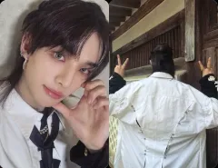 【中古】コレクションカード(男性) Stray Kids/Hyunjin(ヒョンジン)/CD「SKZHOP HIPTAPE ’合(HOP)’」(SKZHOP VER.)フォトカード