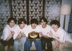 【中古】生写真(男性) M!LK/集合(5人)/横型・2Lサイズ/CD「Kiss Plan」早期予約特典2Lフォト