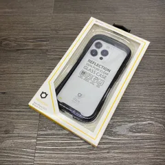 Hamee iFace Reflection iPhone 15 Pro 用 ケース クリア 強化ガラス (ブラック)アイフェイス カバー 耐衝撃 迅速発送