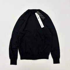 保管品 uniform experiment ユニフォームエクスペリメント UE フルジップ ニット BLACK ブラック サイズ 1 定価25,000円 712-0010