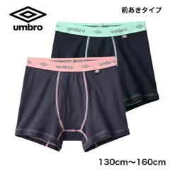 【新品未用】アンブロの２枚組ボクサーパンツ。 前開きタイプです。