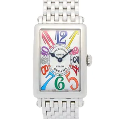 フランクミュラー FRANCK MULLER 腕時計 ロングアイランド カラードリーム 902QZ COL DRM シルバー ステンレススチール ロングアイランド カラードリーム レディースのサムネイル