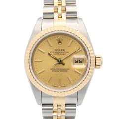 ロレックス ROLEX 腕時計 デイトジャスト S番 69173 CH/BA K18（イエローゴールド） ステンレススチール デイトジャスト S番 レディース Used A