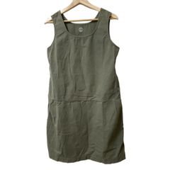 45rpm(フォーティーファイブアールピーエム) ワンピース サイズ1 S レディース - カーキ クルーネック/ノースリーブ/ひざ丈