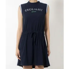【CECIL McBEE green】ノースリーブワンピース（ﾈｲﾋﾞｰ）【Mサイズ】   M225