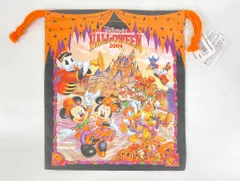 東京ディズニーランド 巾着 DISNEY'S HALLOWEEN 2004 スティッチ&ゴースト 2004