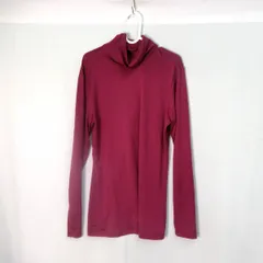 UNIQLO ユニクロ ヒートテックタートルネック長袖インナー パープル Mサイズ ◇〇