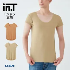 【新品未使用】話題のＴシャツ専用の肌着紳士 男性 下着 乳首透け対策 脇汗パッド  YV2413 クルーネック