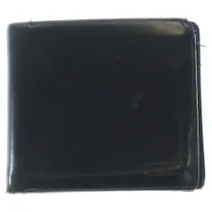 COACH (コーチ) レザー二つ折り財布 ブラック