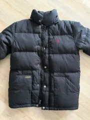 ポロ ラルフローレン キッズ ダウン ブラック / 45000円