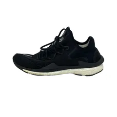 Y-3(ワイスリー) スニーカー 245 レディース - 黒×白 adidas/メッシュ/インソール取外し可