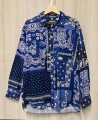 ✨美品・バンダナ柄✨ネイバーフッド 半袖シャツ ペイズリー ビッグ