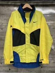 NIKE ACG ナイキエーシージー ブルゾン ナイロン F7-NAC サイズL イエロー ブルー ブラック 