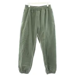 【中古】ベイシックス BASICKS スウェットパンツ ジョガーパンツ コットン カーキ LE0121W /AN17 メンズ ベイシックス BASICKS スウェットパンツ ジョガーパンツ コットン