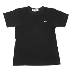 プレイ コムデギャルソンPLAY COMME des GARCONS ハートワッペンTシャツ 黒S