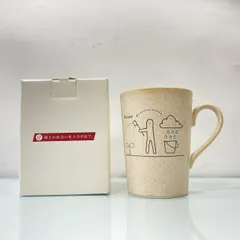 TOYOTA × MOTTAINAI コラボ マグカップ トヨタ エコマグ 陶器製 ベージュ　[管理No.：S11627_F1_60]